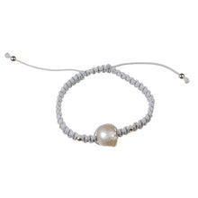 Hope Single Pearl Cord Bracelet